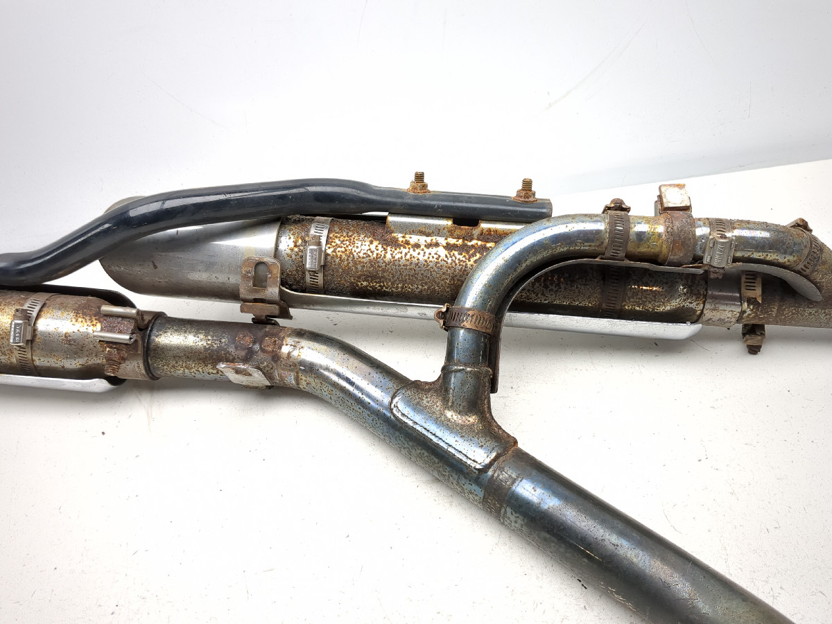 07-13 Harley FXDB Dyna Street Bob PYTHON Full Exhaust Header Pipe