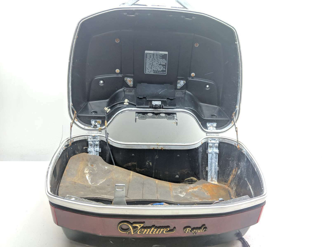 86-93 Yamaha Venture Royale XVZ1300 Rear Trunk Storage Top Box No