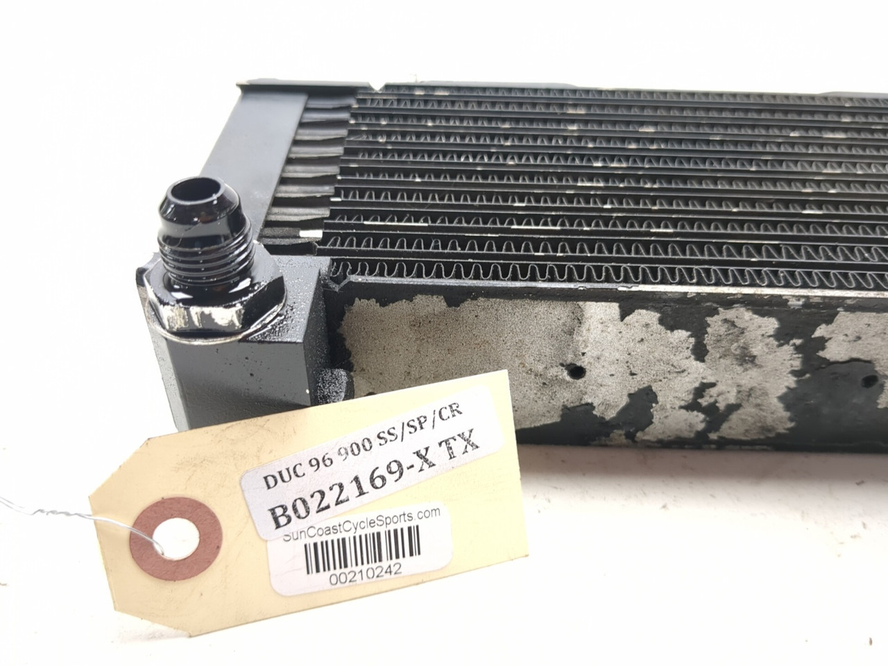 91-97 Ducati 900 SS Front Oil Cooler 54840251A - Sun Coast Cycle