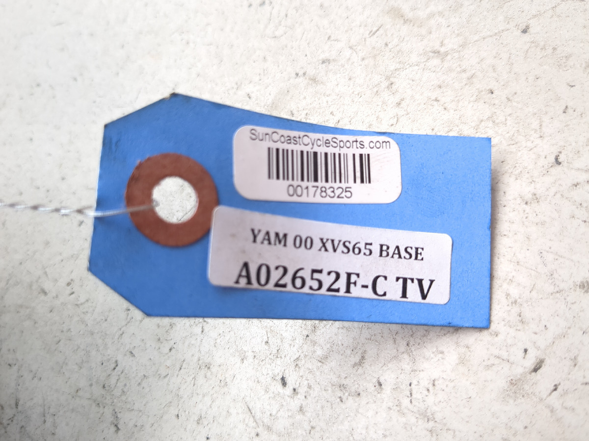 CLA レアーズ COMPETITION LICENSE YAMAHA 98-08 Yamaha V Star XVS 650 License Plate Tag Mount Bracket Holder