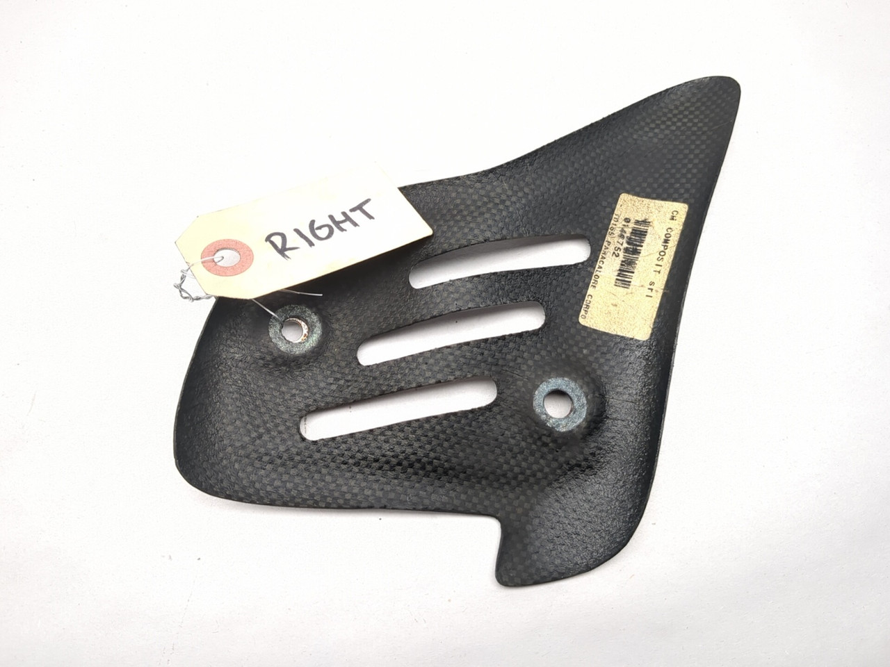 07-11 Ducati 848 1098 1198 Carbon Fiber Exhaust Heat Shield - Sun