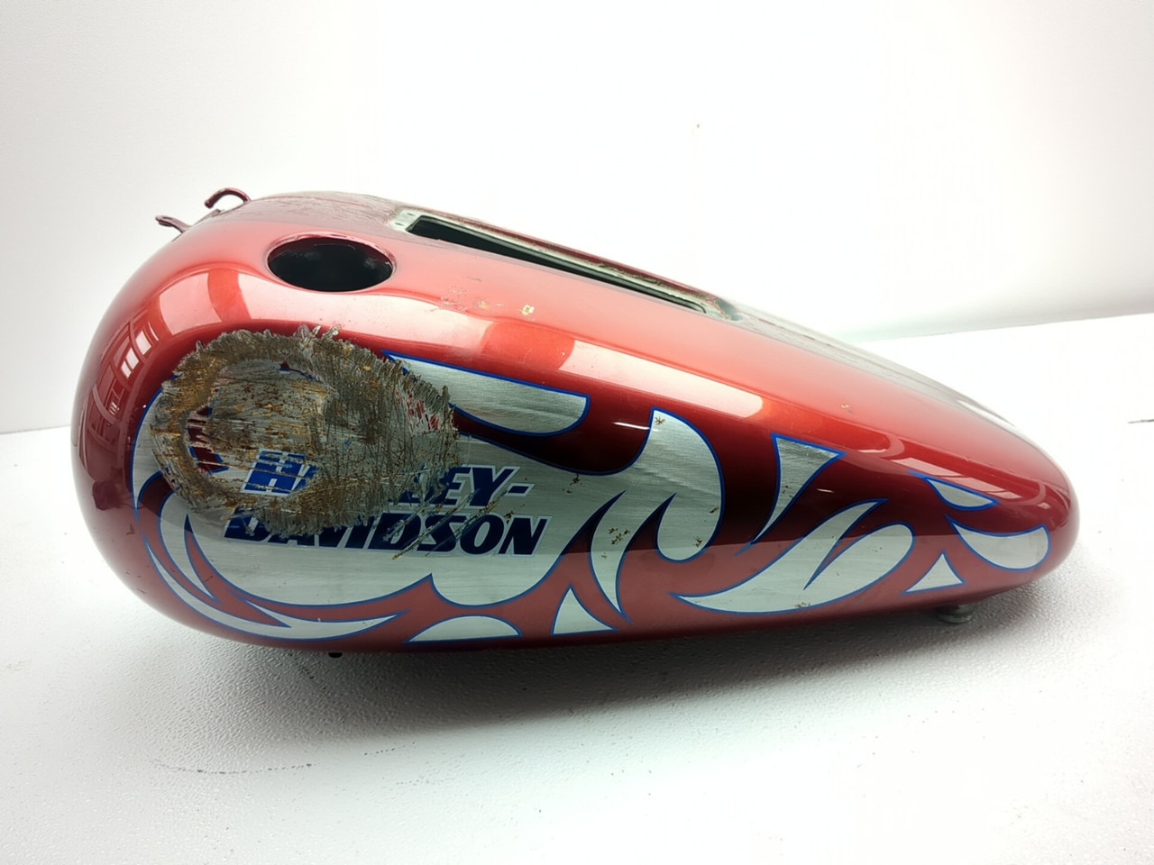 00-07 Harley Davidson Softail Deuce FXSTD Gas Fuel Tank Petrol