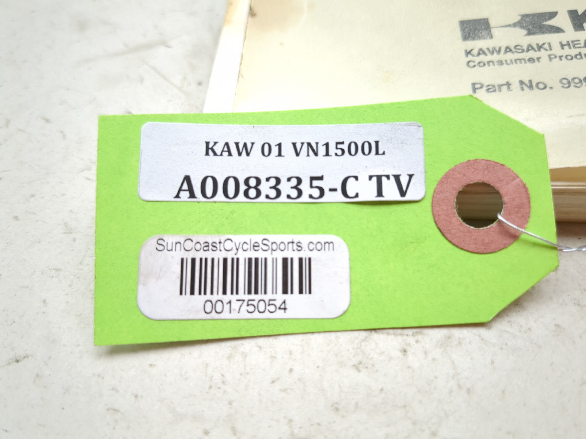98-04 Kawasaki VN1500 Vulcan Nomad Owner's Manual 99987-1016-02