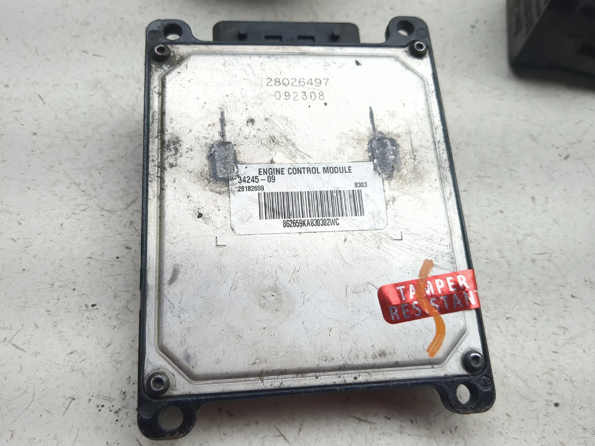 07-12 Harley Ultra Electra Glide FLHTCU ECU Ignition W/ Cap Key