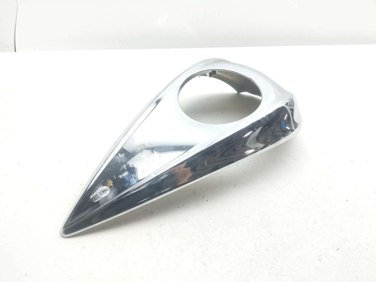 09-17 Yamaha Midnight Star XVS950 Chrome Petrol Gas Fuel Tank