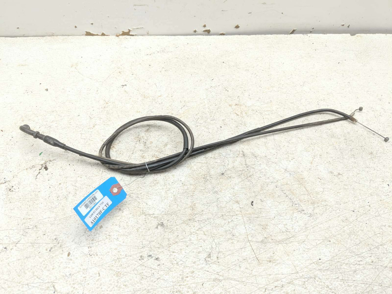 81-83 Yamaha Seca XJ 750 R Throttle Cable Lines - Sun Coast Cycle
