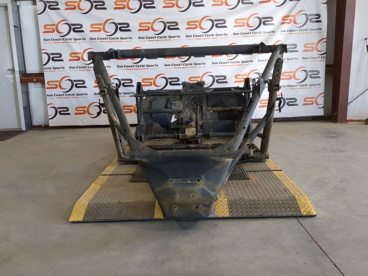 17-25 Can-Am Maverick X3 Turbo DS Main Frame Chassis With Upper A