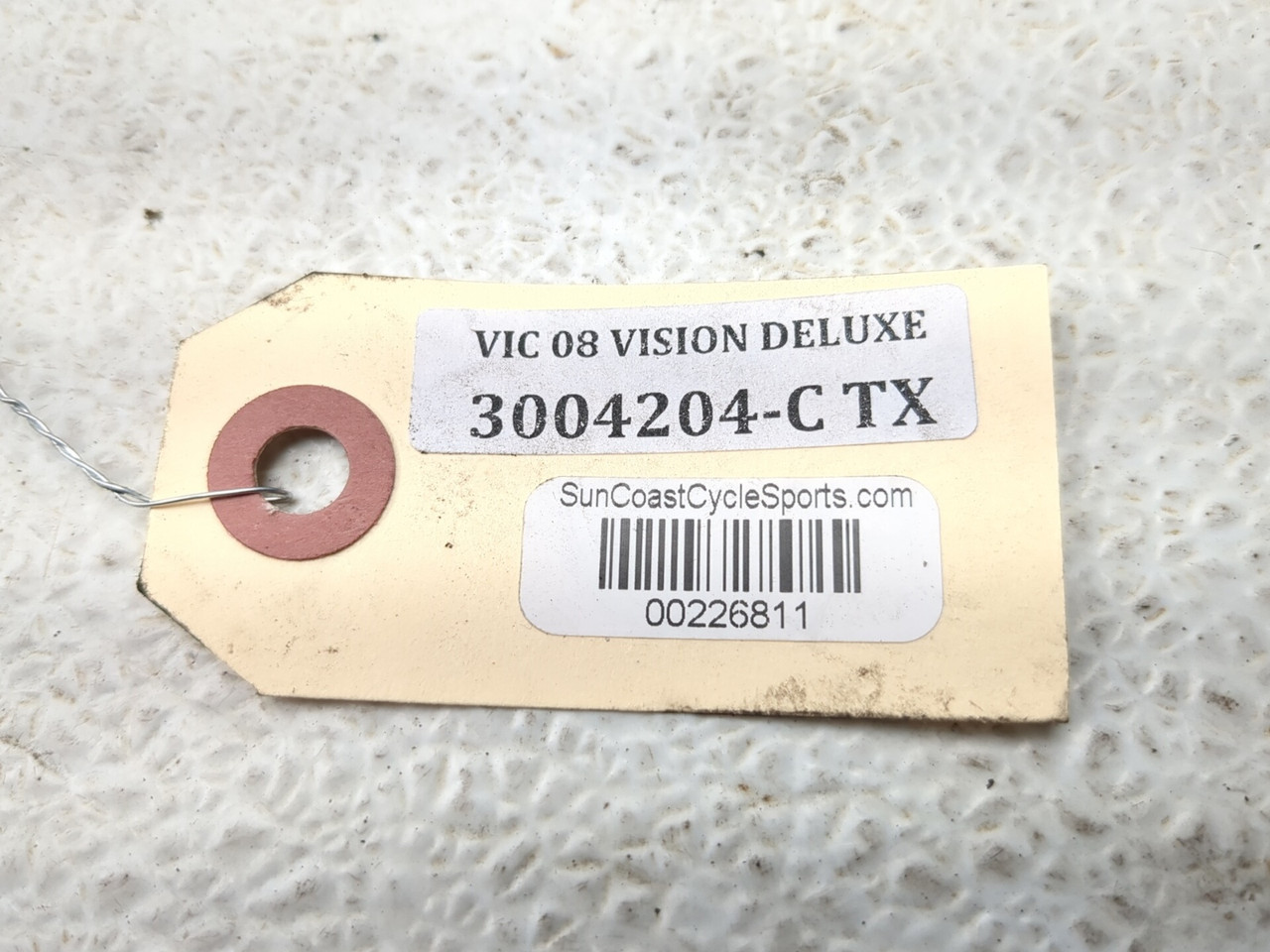 08-17 Victory Vision Deluxe Ignition Lock Set With Key - Sun Coast