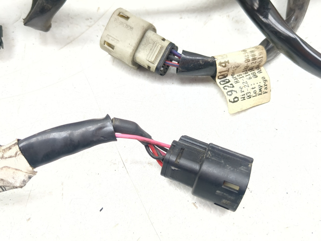 17-24 Harley FLHTCUTG Tri Glide Ultra Sub Rear Wiring Harness