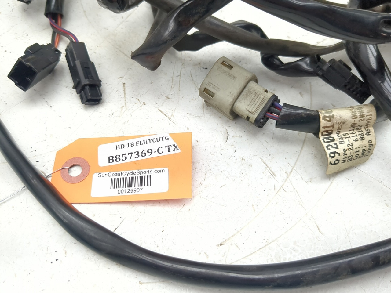 17-24 Harley FLHTCUTG Tri Glide Ultra Sub Rear Wiring Harness