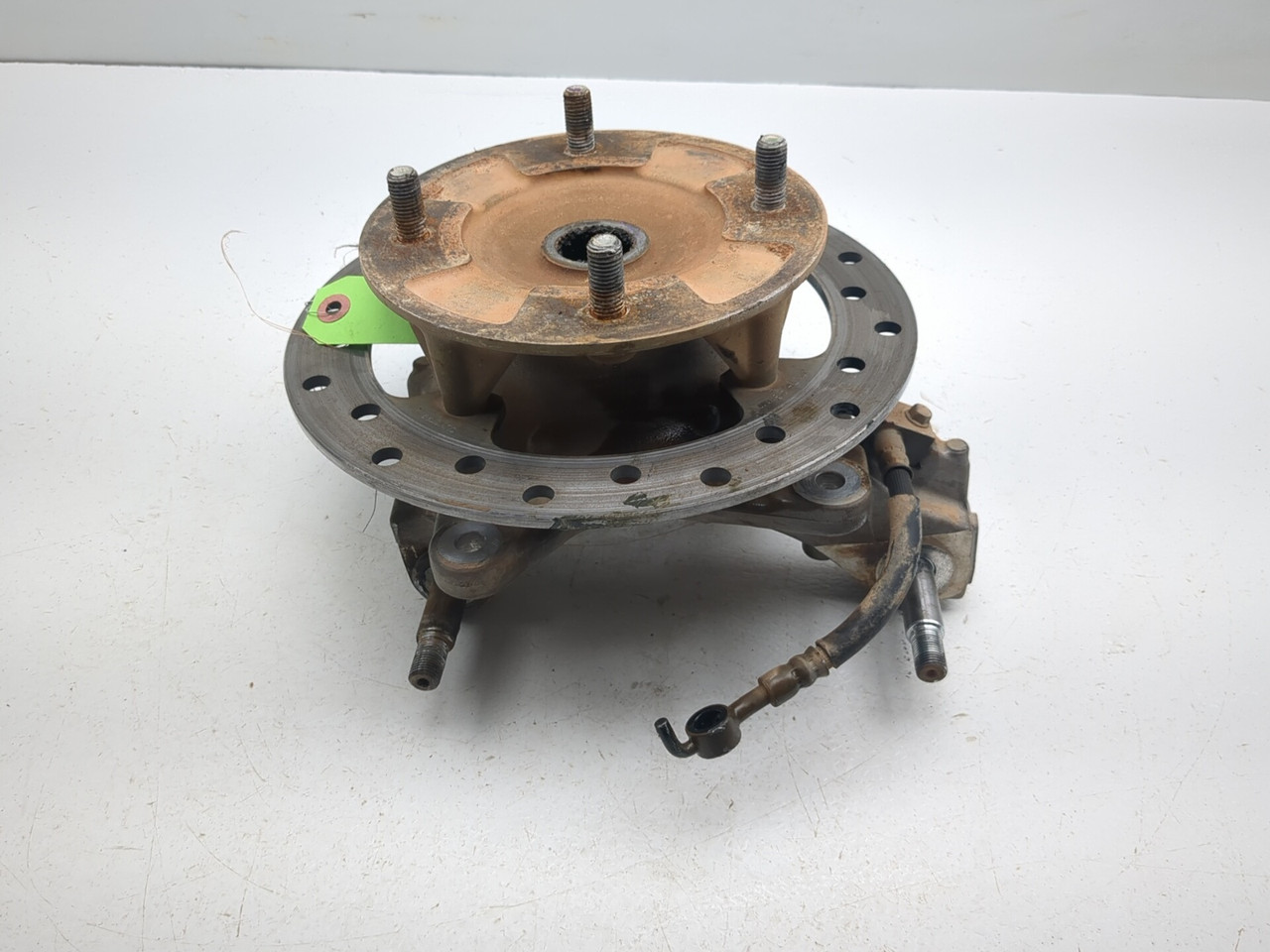 ① 19-25 Honda Talon SXS1000 S2X Rear Left Knuckle Hub Rotor Disc