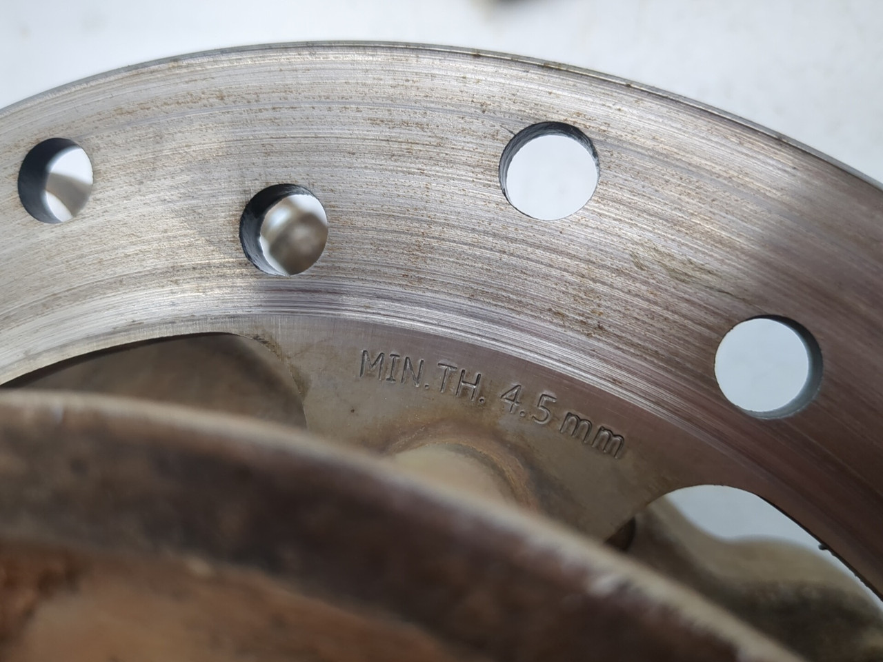 ① 19-25 Honda Talon SXS1000 S2X Rear Left Knuckle Hub Rotor Disc