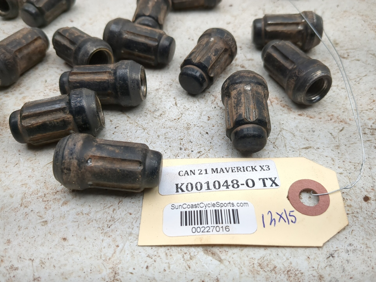 17-24 Can-Am Maverick X3 DS Turbo Wheel Lug Nut Set - Sun Coast