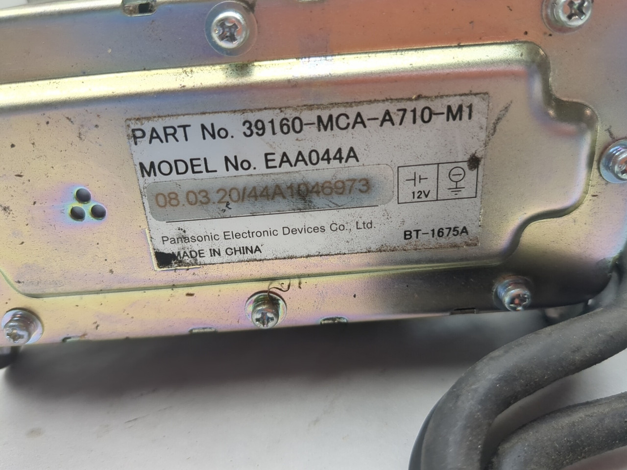 soli様 05-10 Honda Goldwing GL 1800 Audio Radio Amplifier 39160-MCA-A710