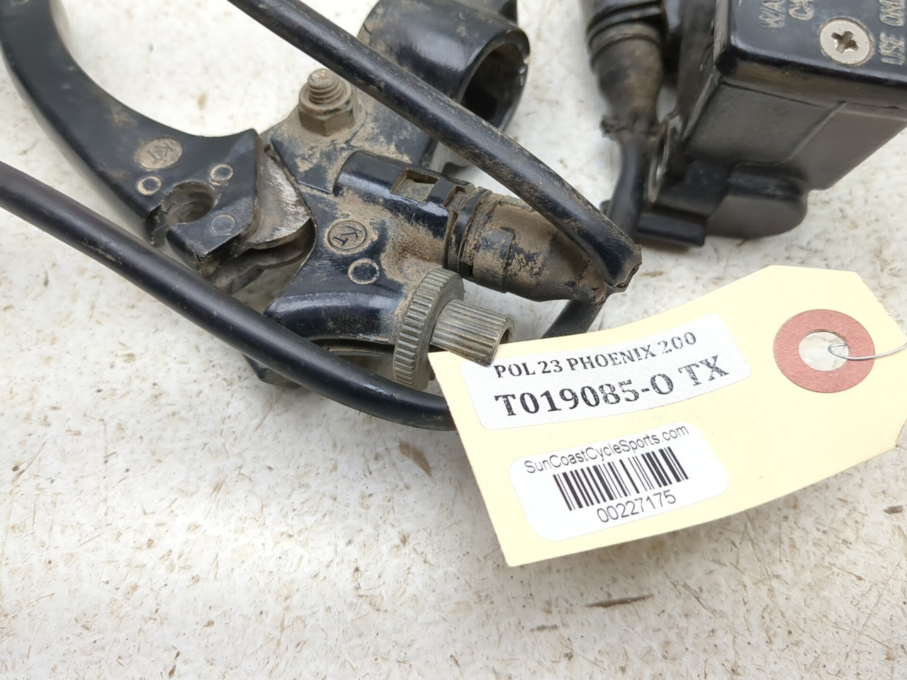 05-26 Polaris Phoenix 200 Front Brake Master Cylinder Lever W