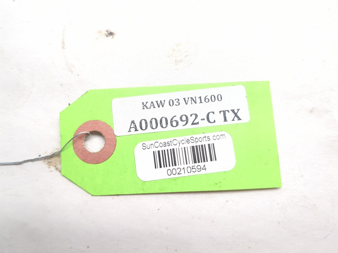 03-08 Kawasaki VN1600 Vulcan Classic Ignition Gas Cap Lock Set