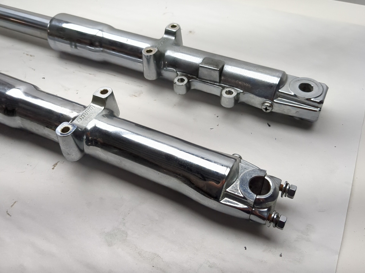 00-06 Harley-Davidson Fat Boy FLSTF Front Left Right Fork Set