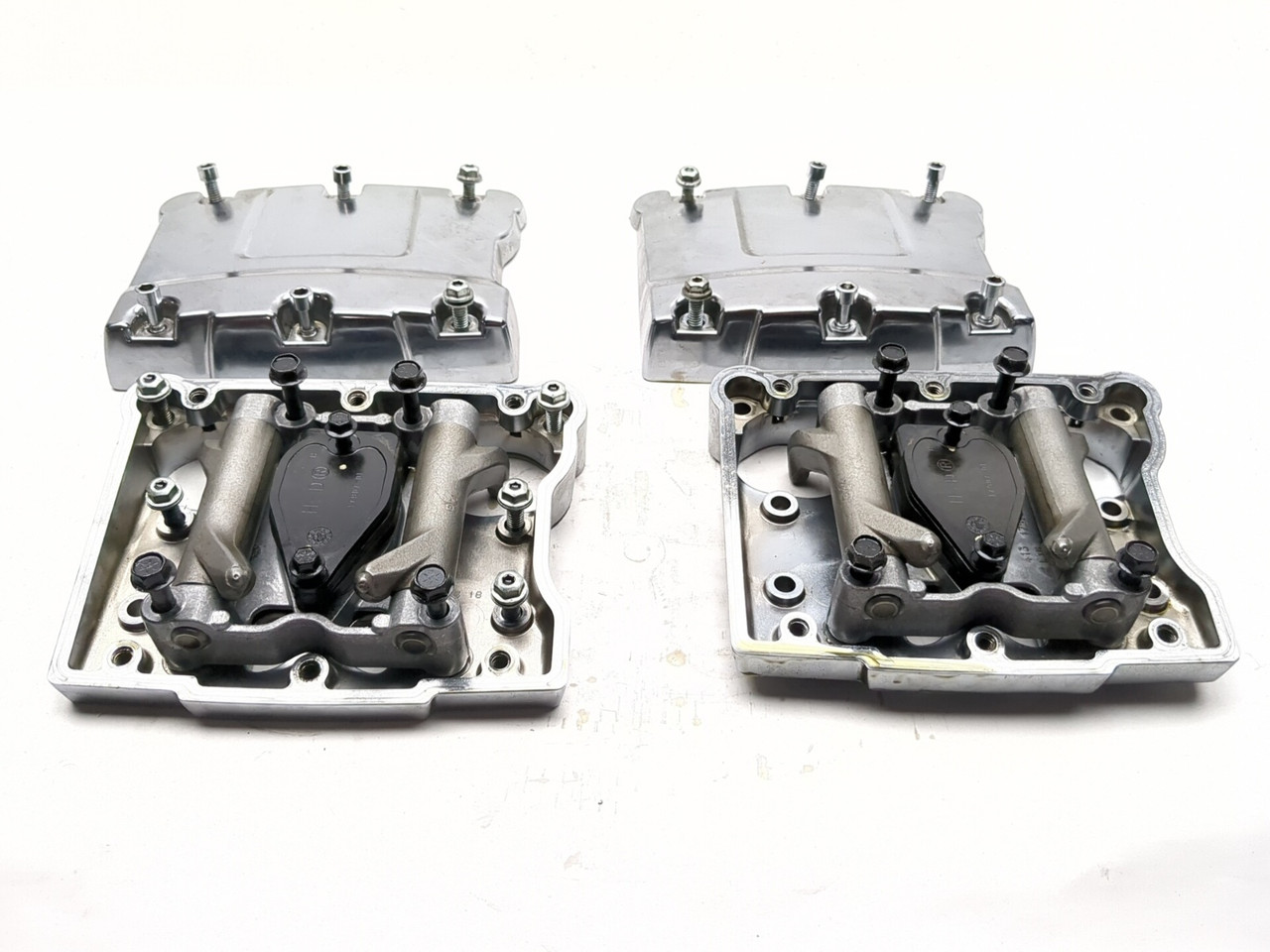 00-06 Harley Davidson Fat Boy FLSTF Front Rear Rocker Box Covers