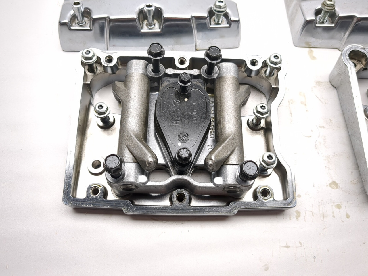 00-06 Harley Davidson Fat Boy FLSTF Front Rear Rocker Box Covers