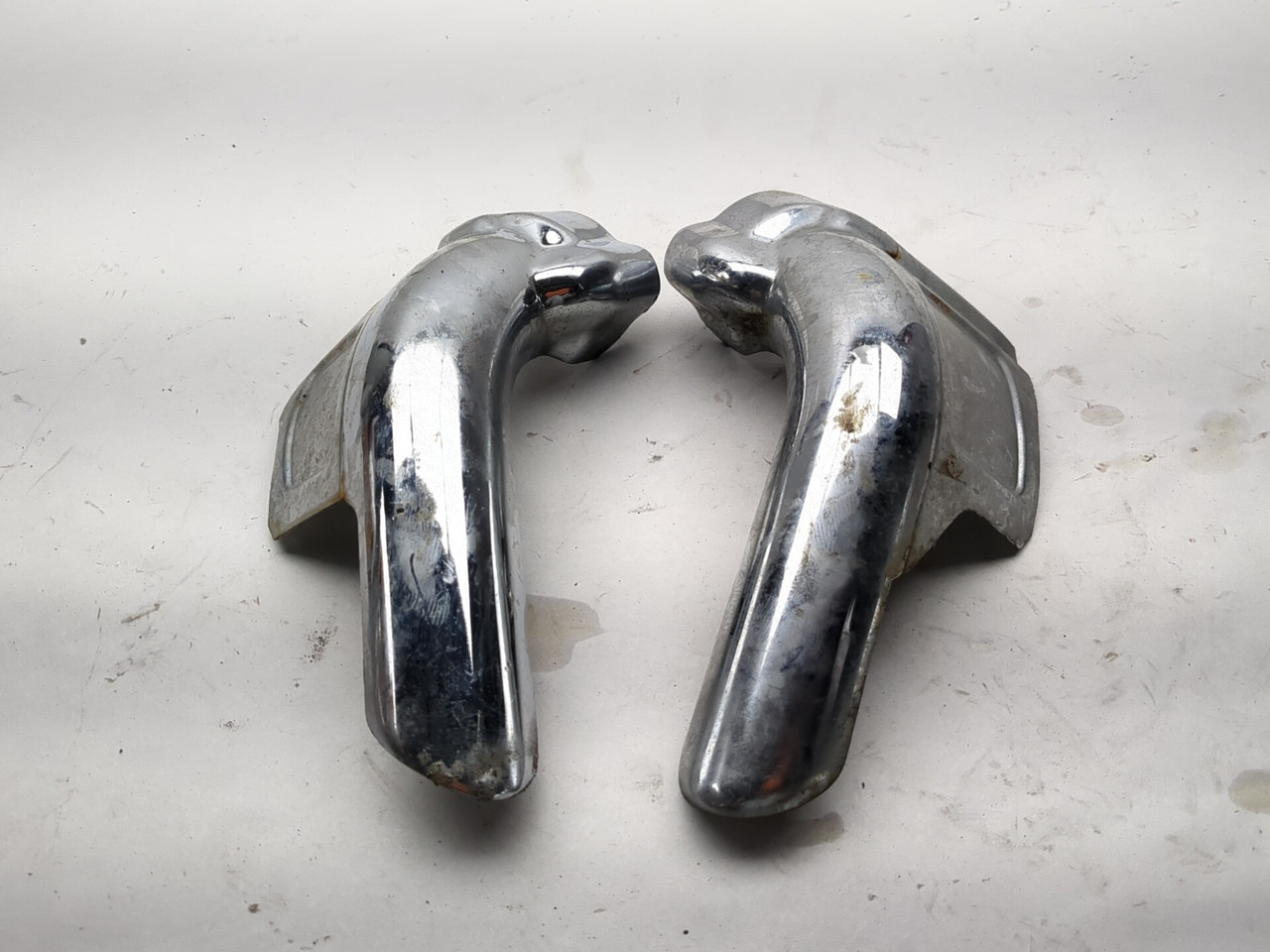 14 Honda CTX1300 Rear Left Right Exhaust Pipe Heat Shield Cover