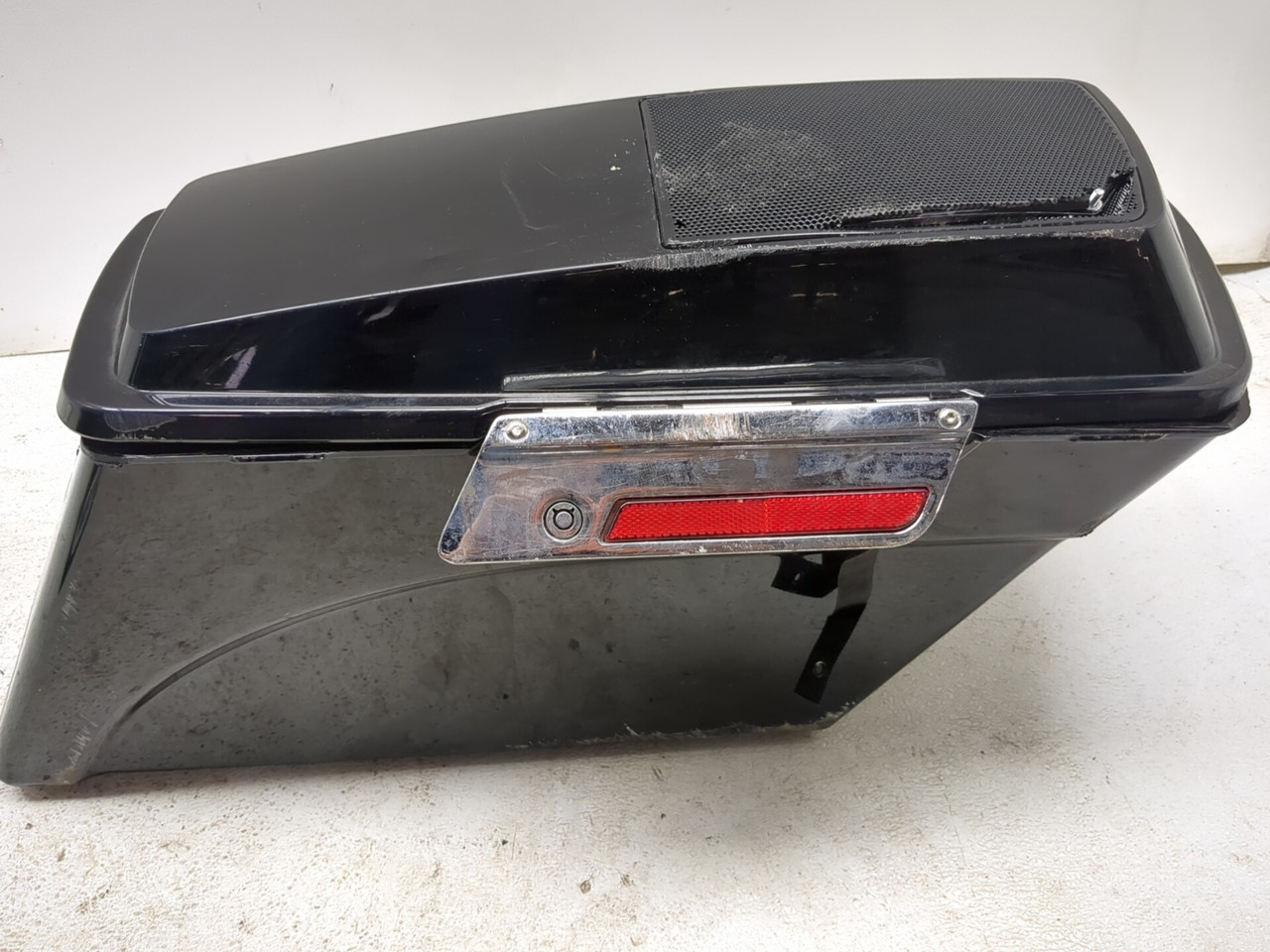 03-08 Kawasaki VN1600 Vulcan Classic Left Right Saddlebag W/ Rail