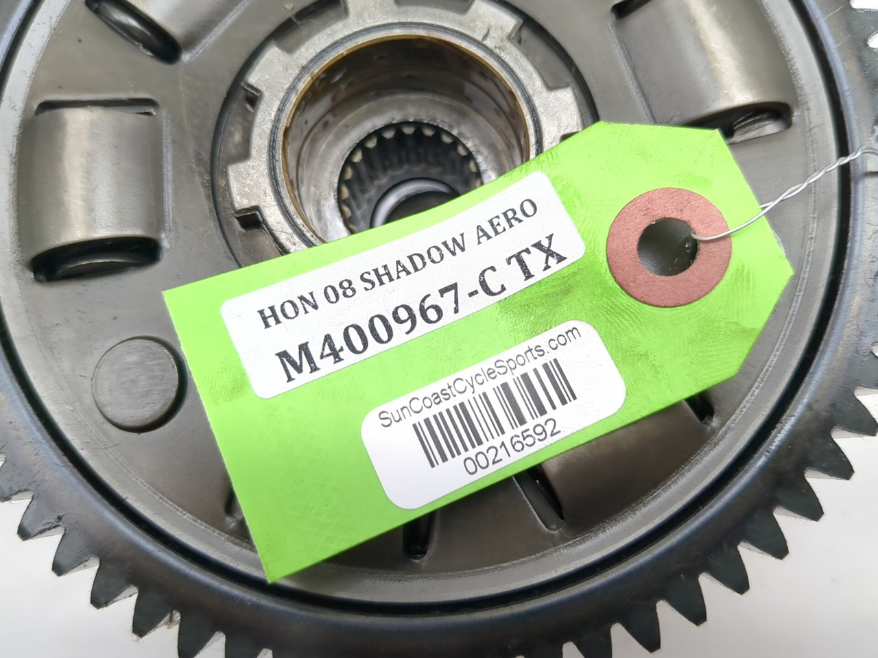 04-09 Honda VT750C Shadow Aero 750 Inner Engine Clutch Basket