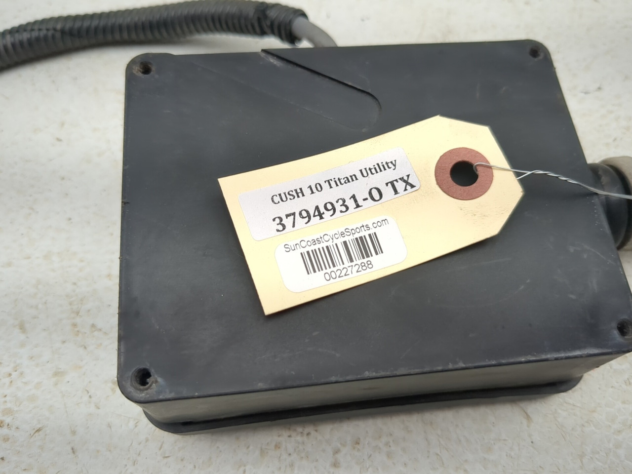 08-15 Cushman Titan Utility Cart Accelerator Pedal Box Assembly