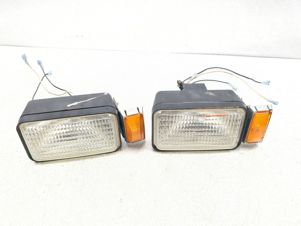 vintage an・an no.21 08-15 Cushman Titan Utility Cart Front Left & Right Headlight Lamp