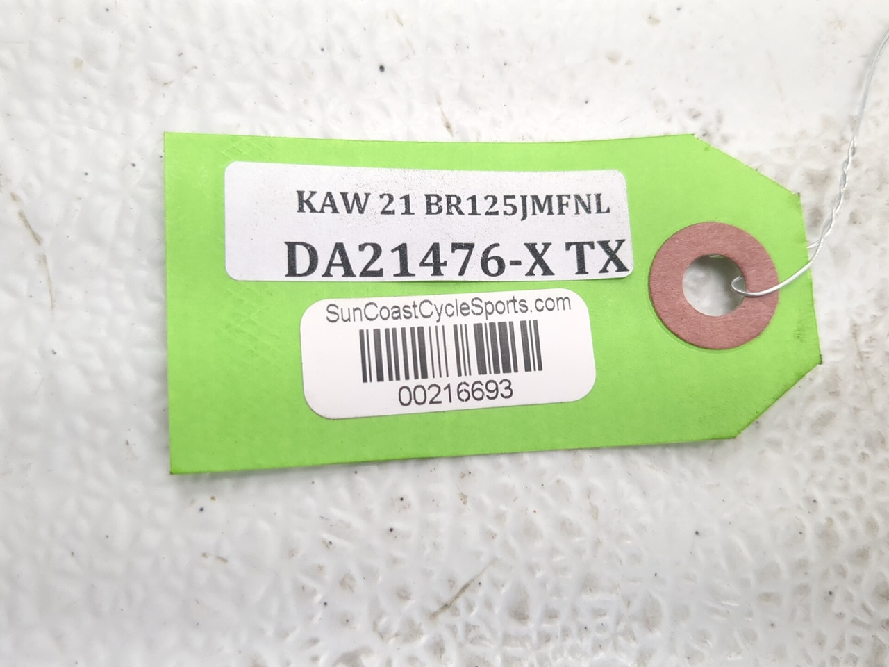 16-24 Kawasaki BR125 Z125 PRO Main Frame Chassis STRAIGHT CLN