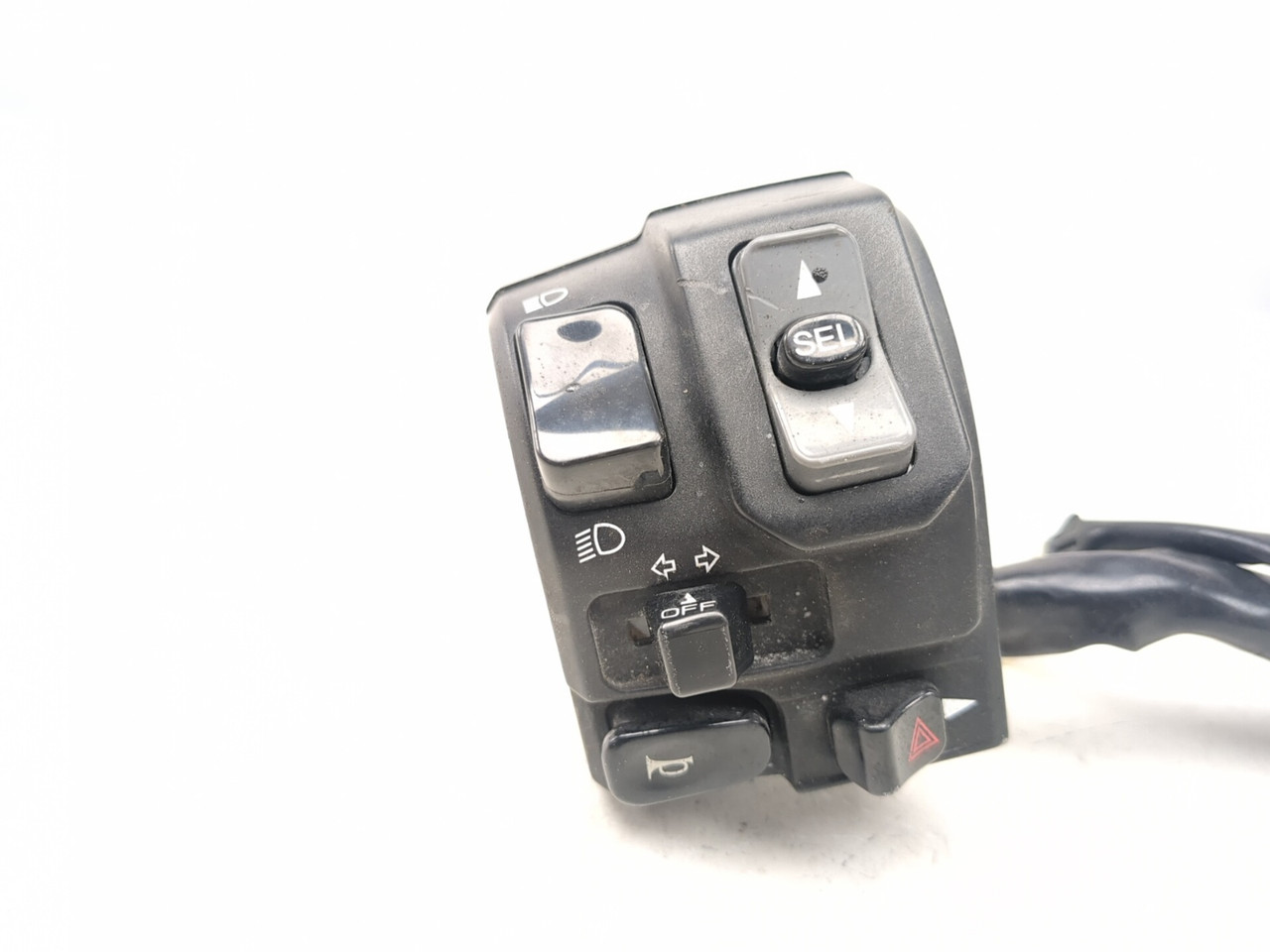 12-21 Kawasaki Ninja ZX14 Left Control Headlight Switch - Sun