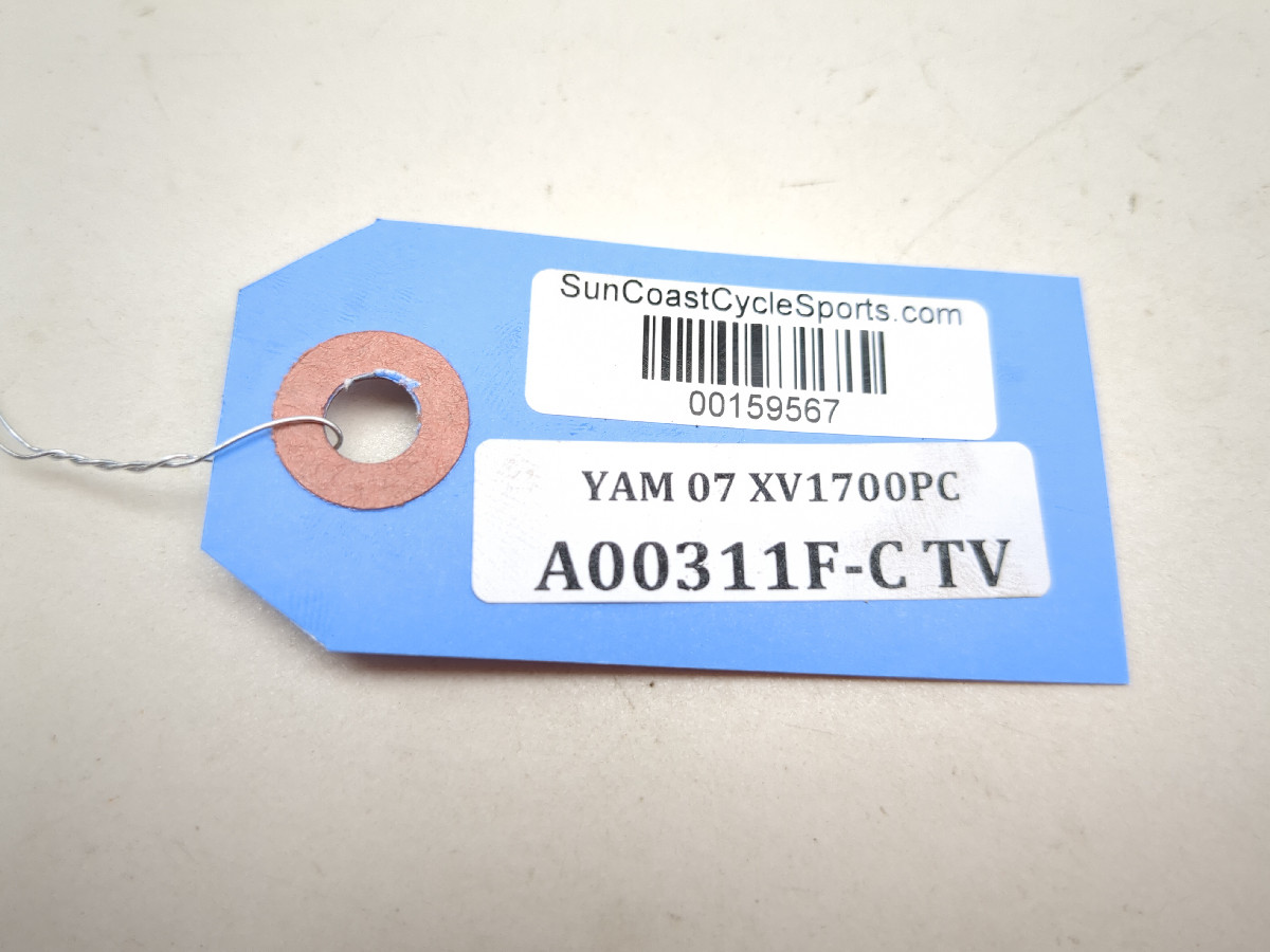 07 Yamaha Road Star Warrior XV1700 Engine Motor Clutch Cover - Sun