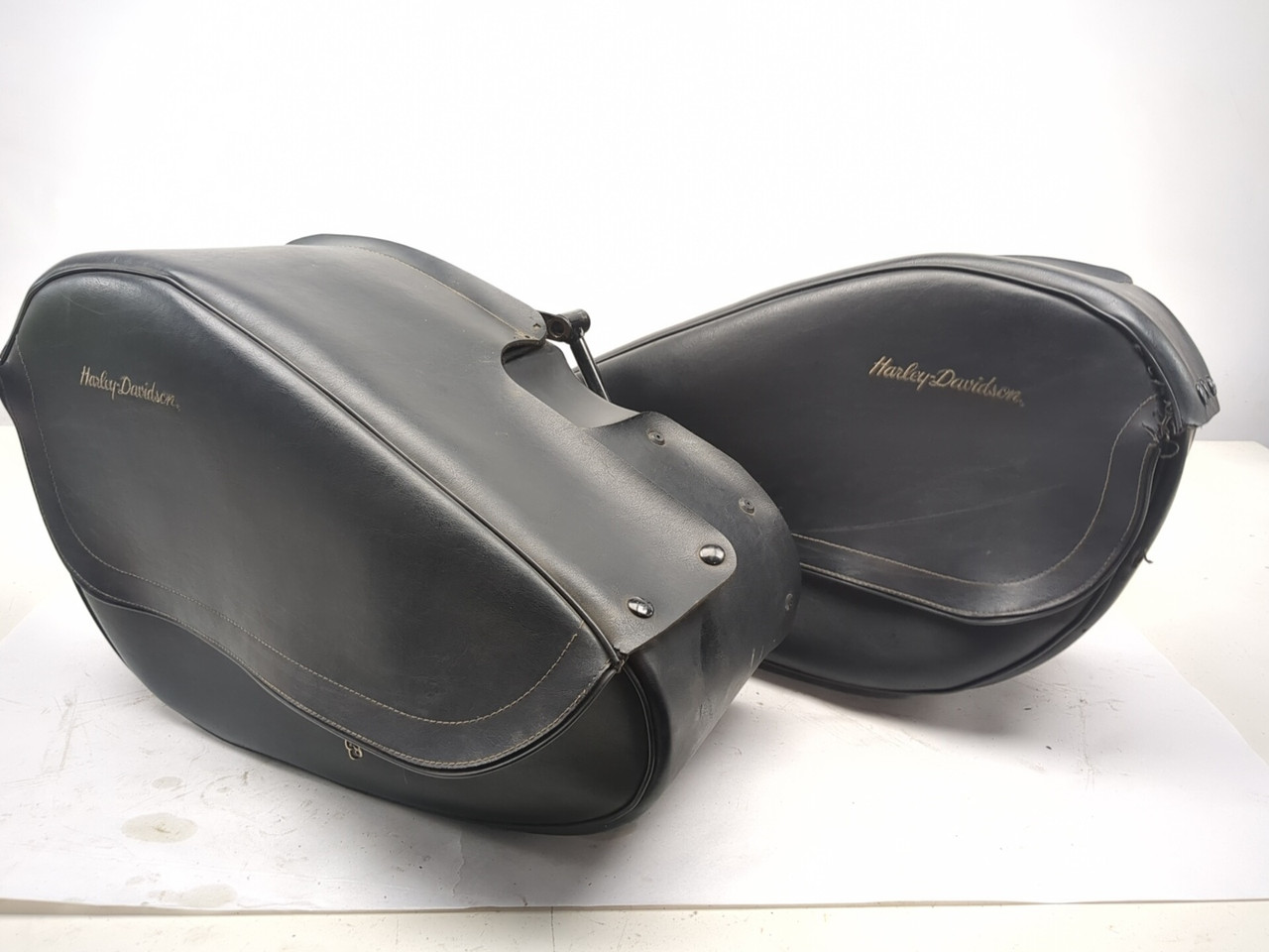12-17 Harley Davidson Dyna Fat Bob FXDF Leather Teardrop