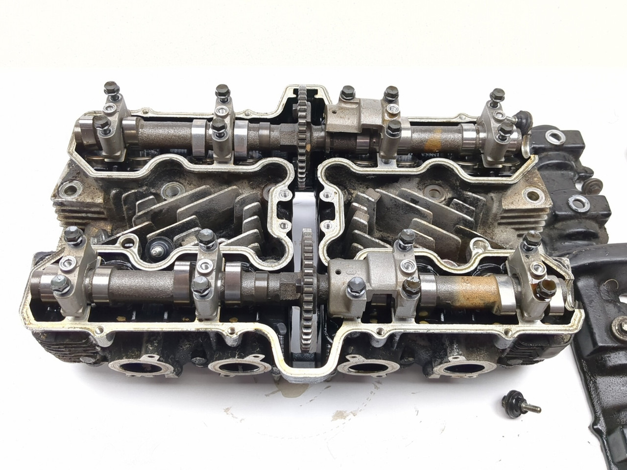 売却済 91-96 Yamaha FJ1200 Cylinder Head Assembly 36Y-11101-05 - Sun