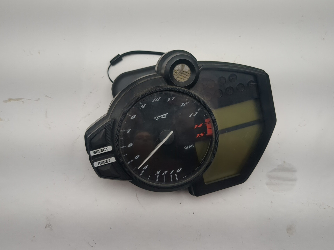 09-14 Yamaha YZF R1 Instrument Gauge Tach Speedometer Meter 14B