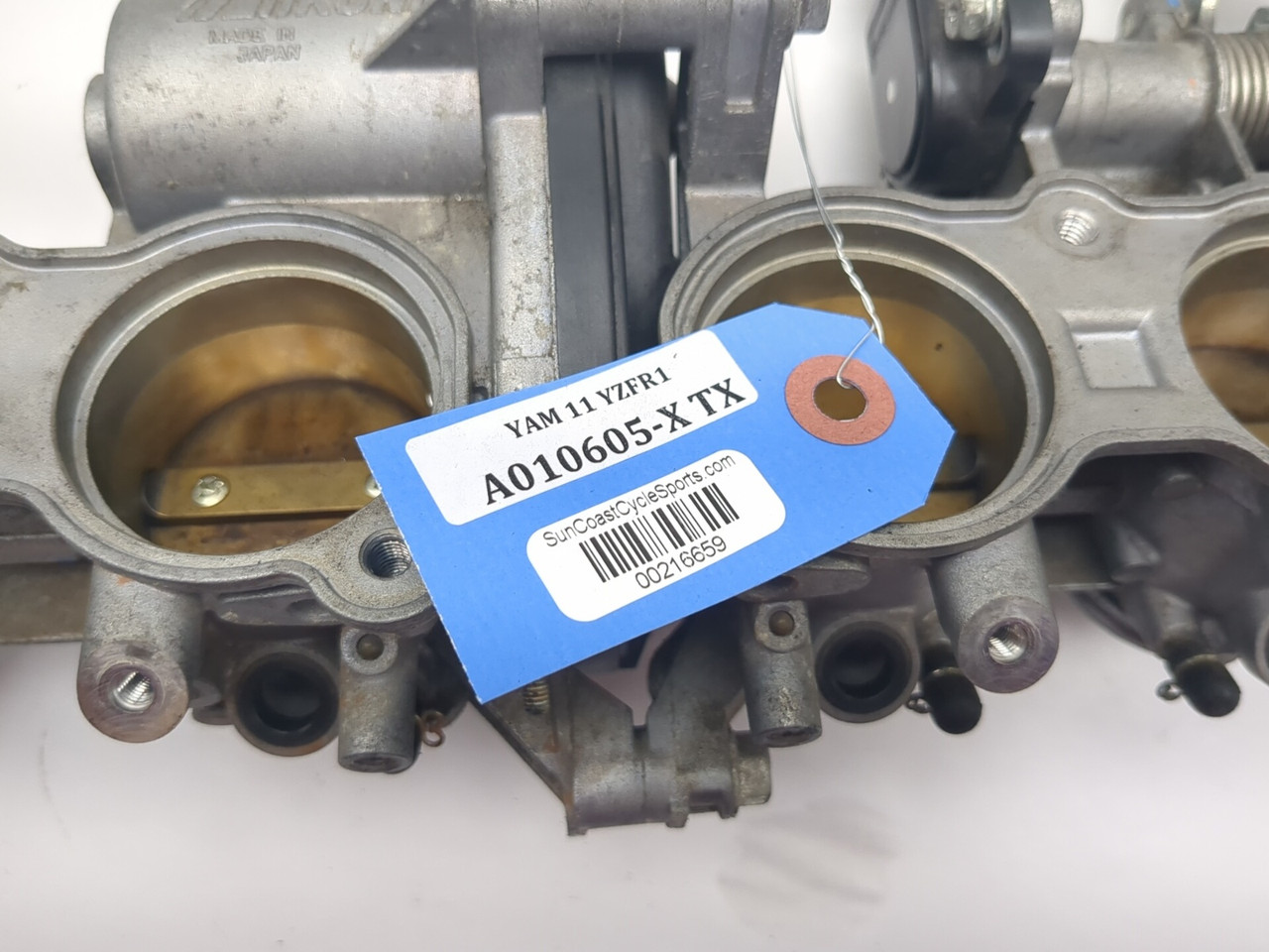 09-14 Yamaha YZF R1 Throttle Body Assembly 14B-13750-00-00 - Sun