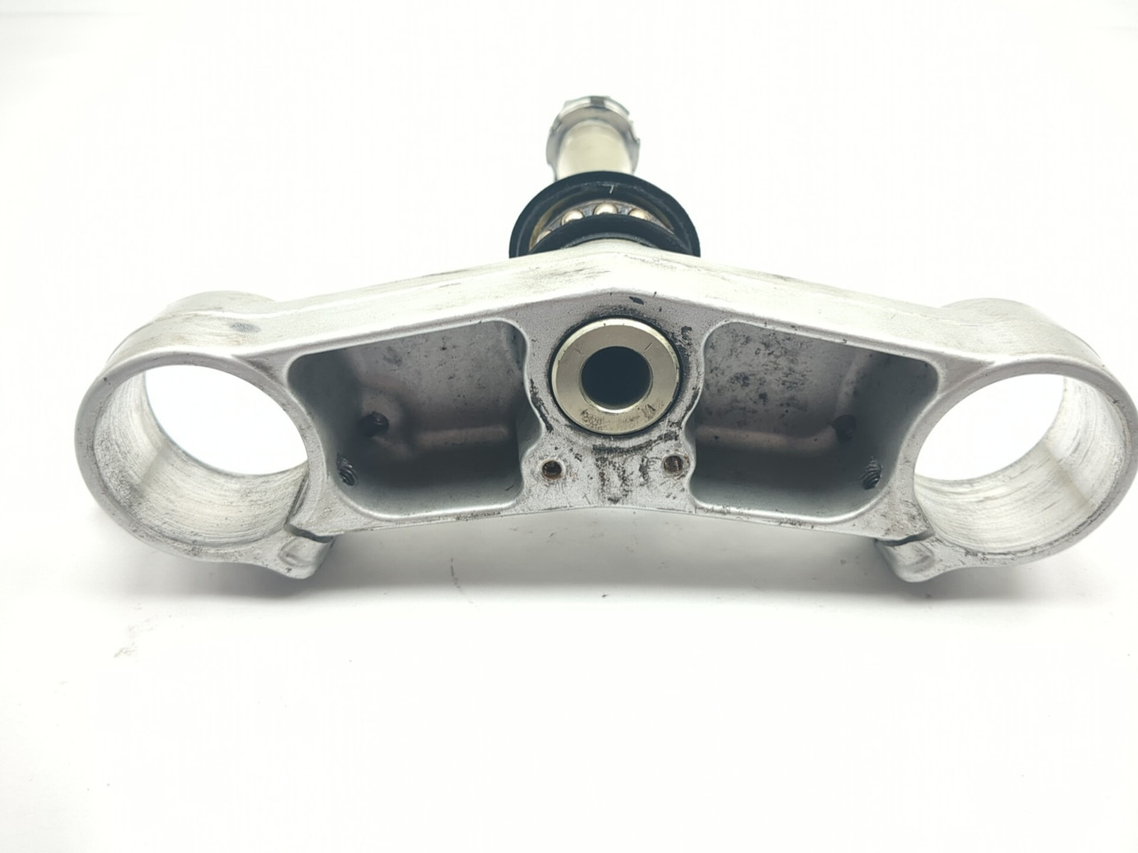 09-14 Yamaha YZF R1 Front Lower Triple Tree Stem Clamp Bottom 14B