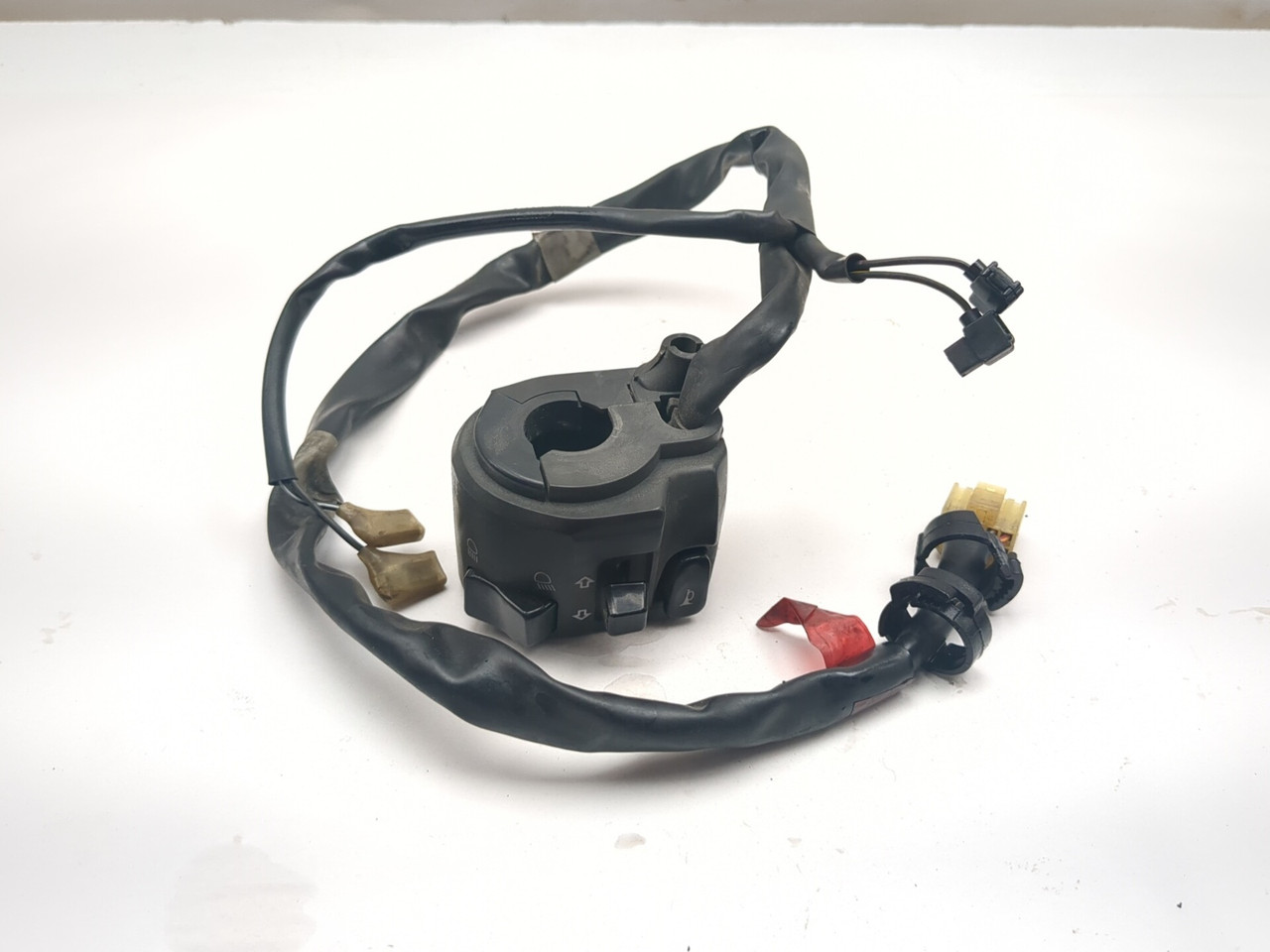 09-14 Yamaha YZF R1 Left Handlebar Headlight Control Switch 14B