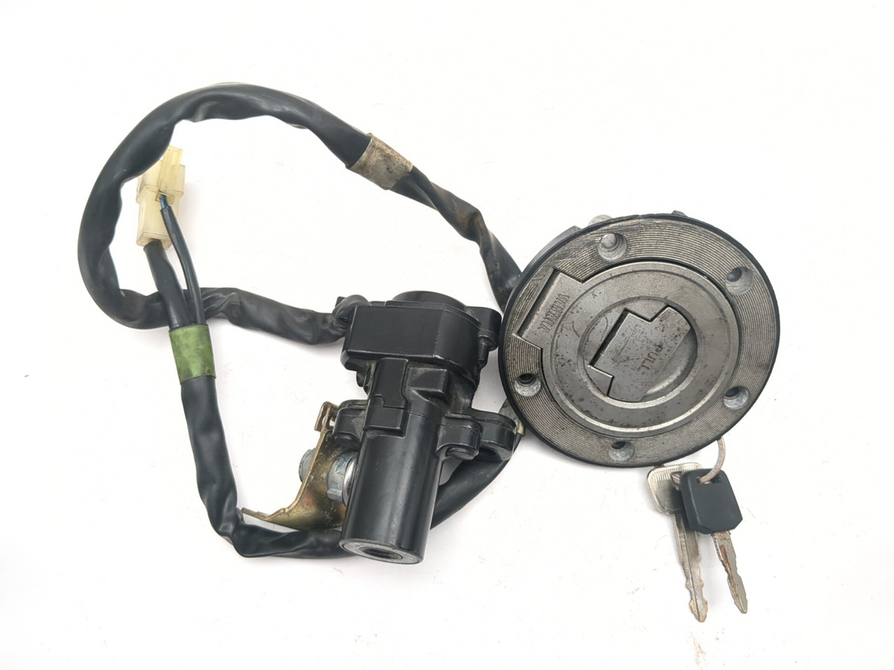 【Switch】 9－nine－ 09-14 Yamaha YZF R1 Lock Set Ignition Switch Cap And Key 14B-82501
