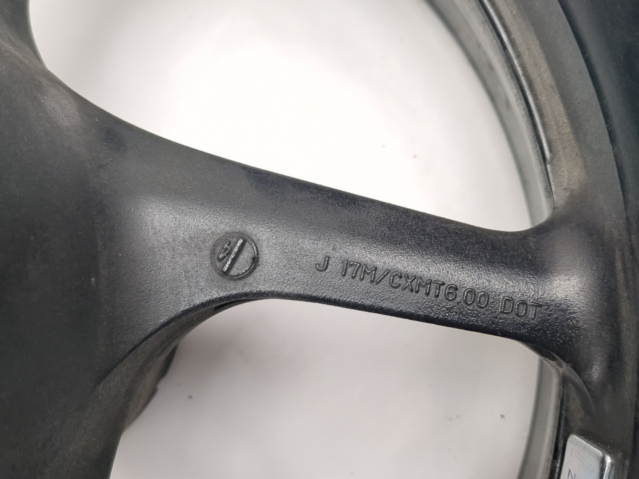 09-14 Yamaha YZF R1 Rear Wheel Rim 17X6.00 STRAIGHT 5VY-25338-00