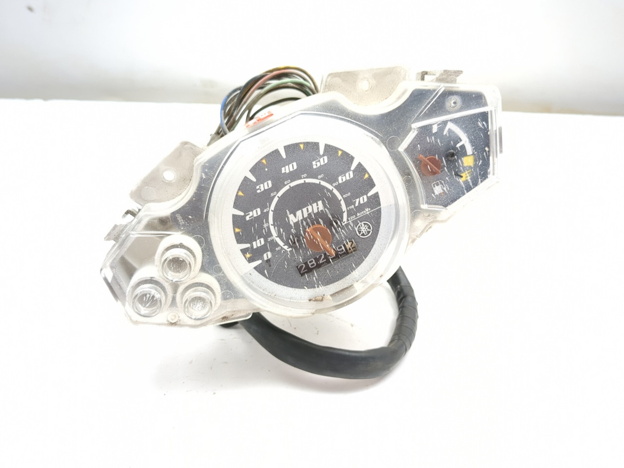 09-15 Yamaha Zuma YW125 Front Speedometer Gauge Tach Dash 32S