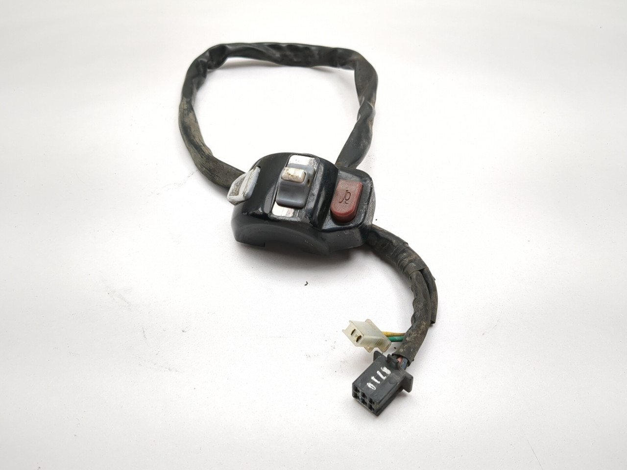 09-15 Yamaha Zuma YW125 Front Left Handlebar Switch Button 30B