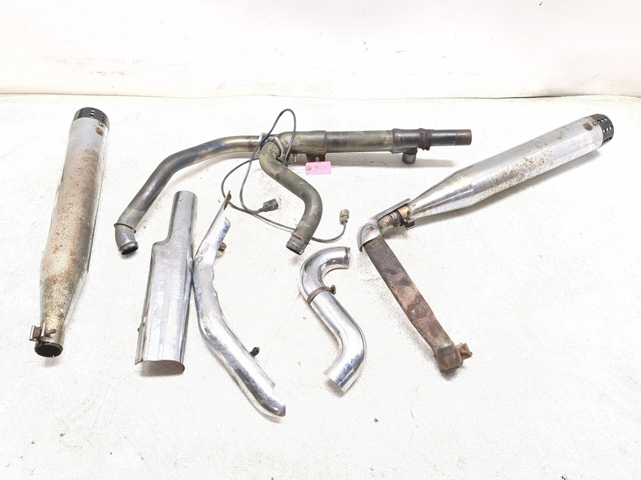 14-16 Harley Street Glide Special FLHXS Header Muffler Heat Shield