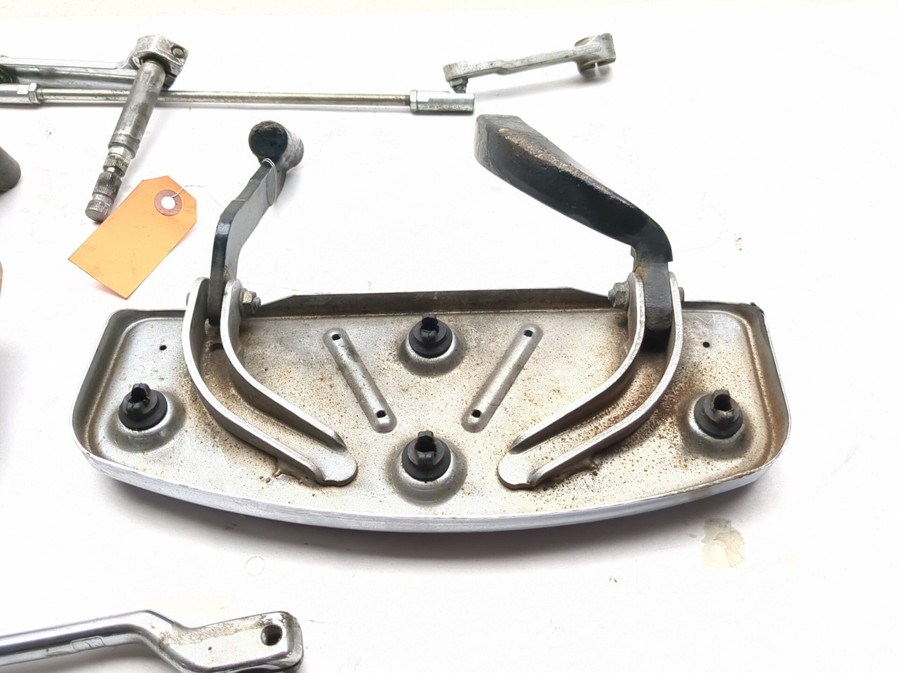 【n】 08-13 Harley Davidson Road King FLHR Rider Floorboards Shifter Set