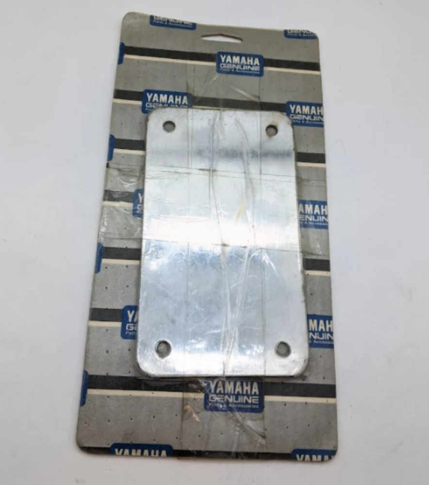 YAMAHA V STAR 650 CLASSIC CHROME LICENSE BACK PLATE ABA-3CF87-09