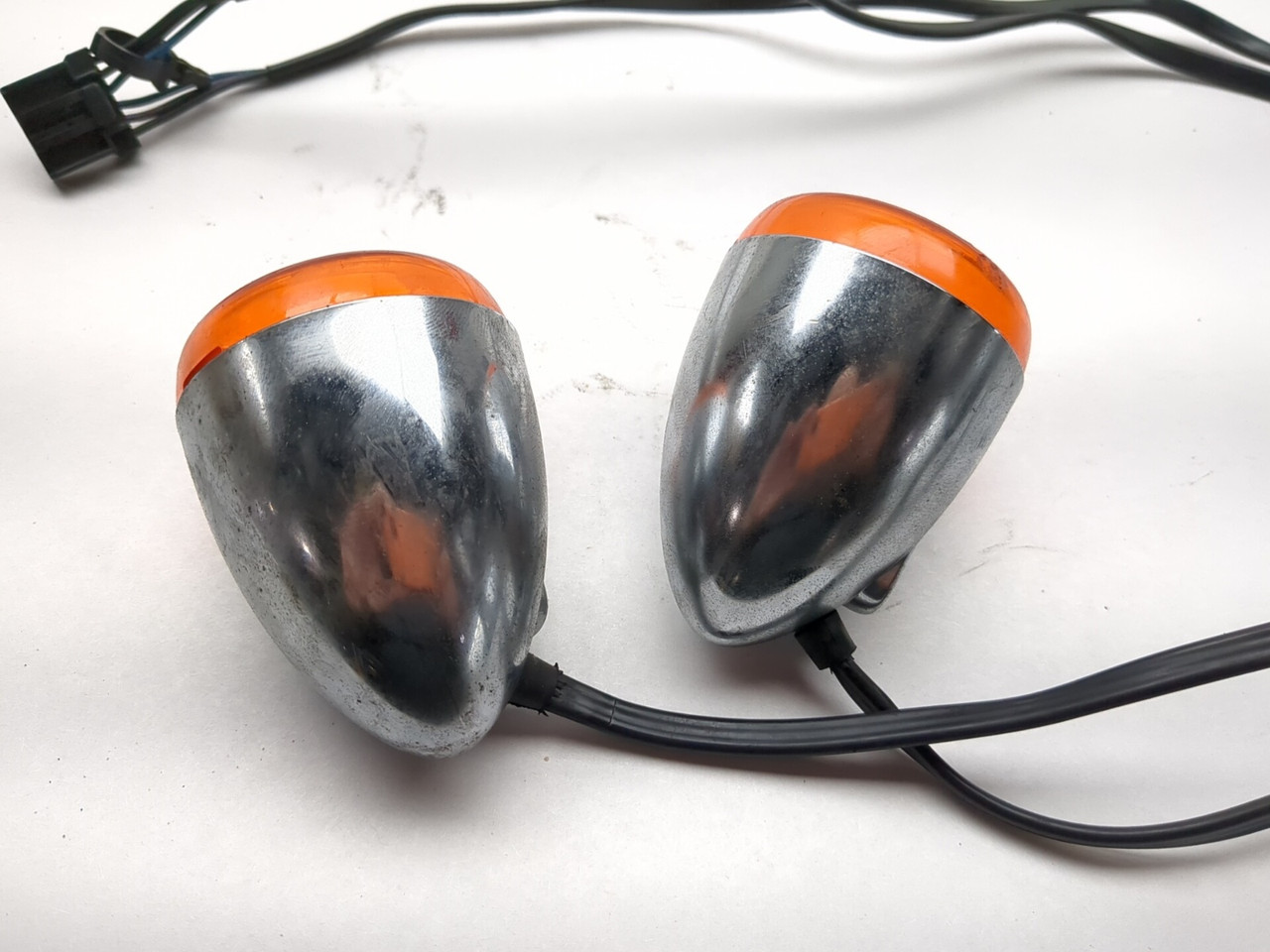 04-06 Harley Sportster XL1200 Rear Left Right Turn Signal Set