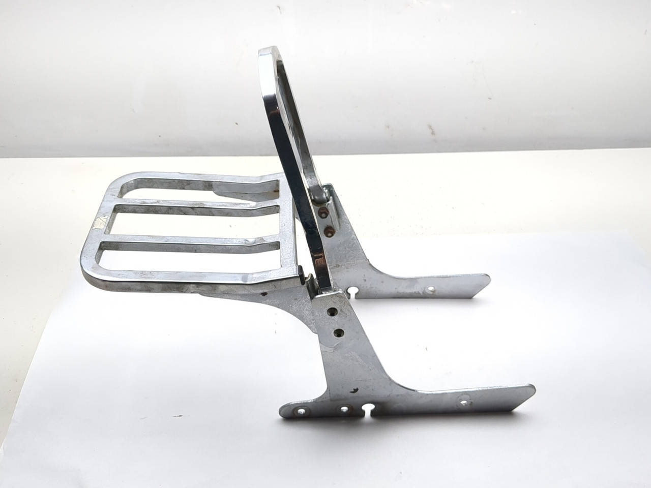 専用 150×2 04-06 Harley Sportster XL1200 Rear Luggage Rack Sissy Bar Set