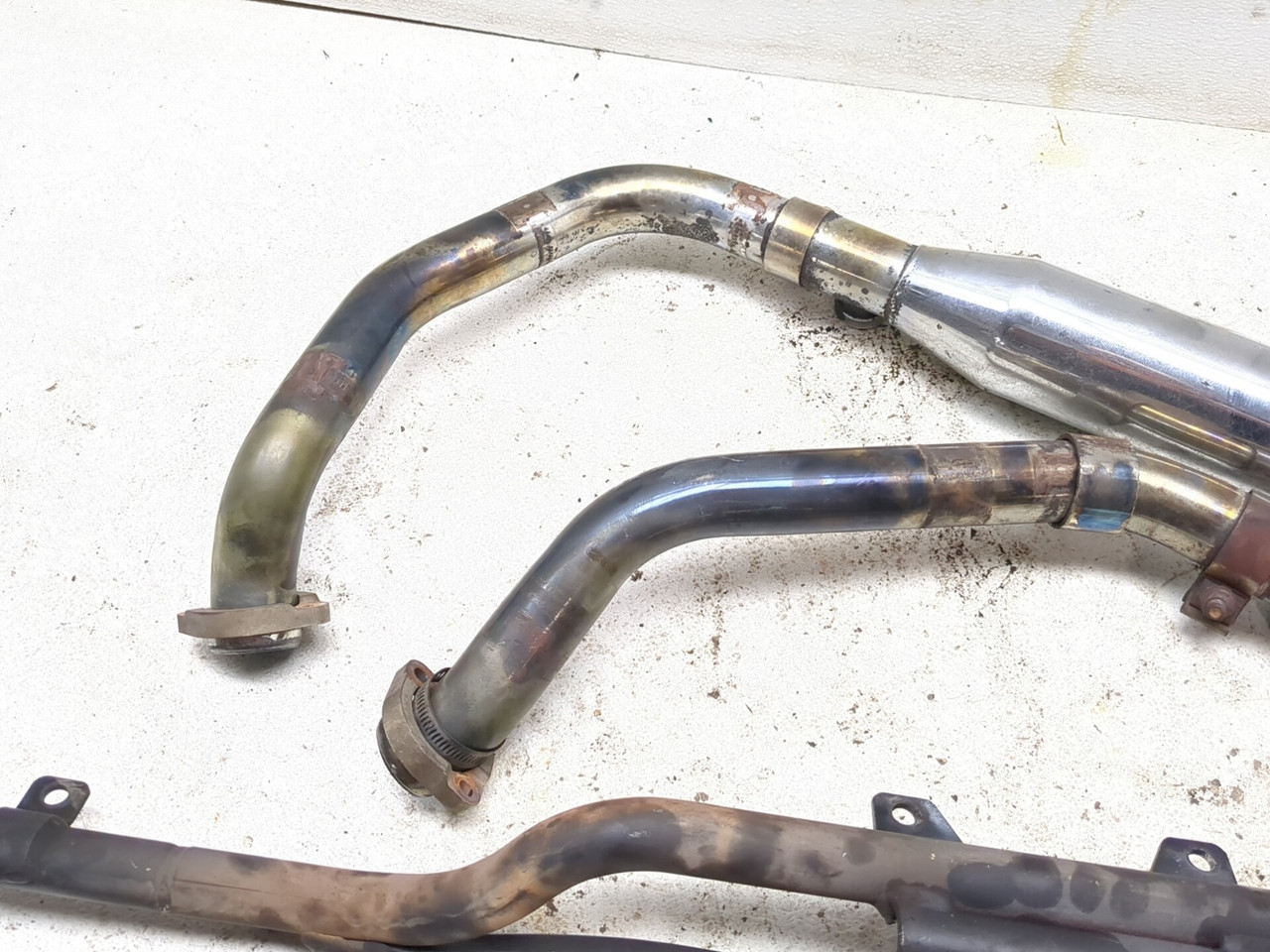 04-06 Harley-Davidson Sportster XL1200 Exhaust Header Muffler Pipe