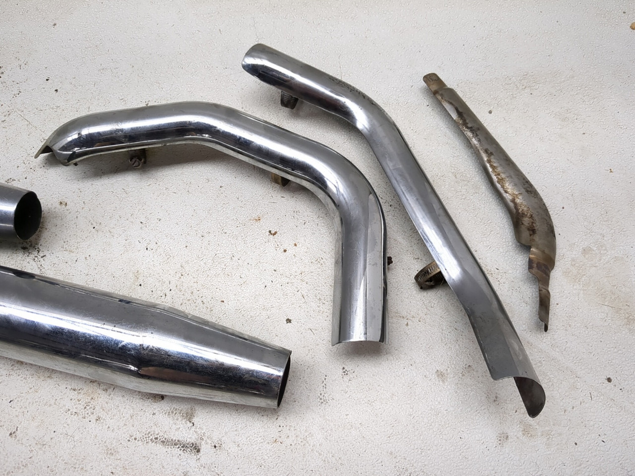 04-06 Harley-Davidson Sportster XL1200 Exhaust Header Muffler Pipe