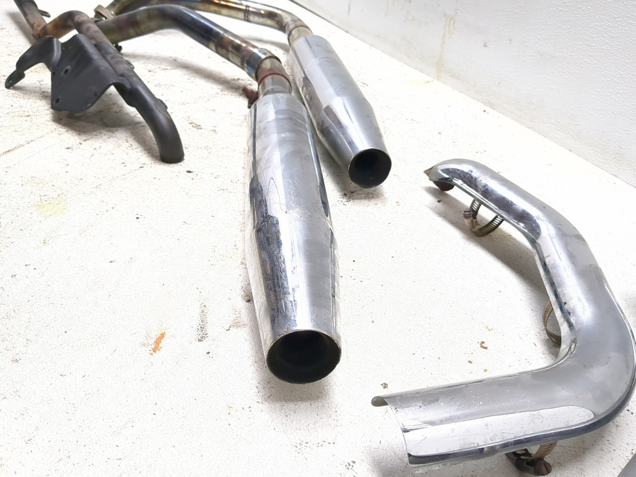 04-06 Harley-Davidson Sportster XL1200 Exhaust Header Muffler Pipe