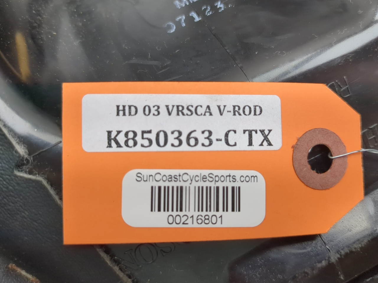 02-06 Harley Davidson VROD VRSCA Rear Passenger Pillion Seat Pad